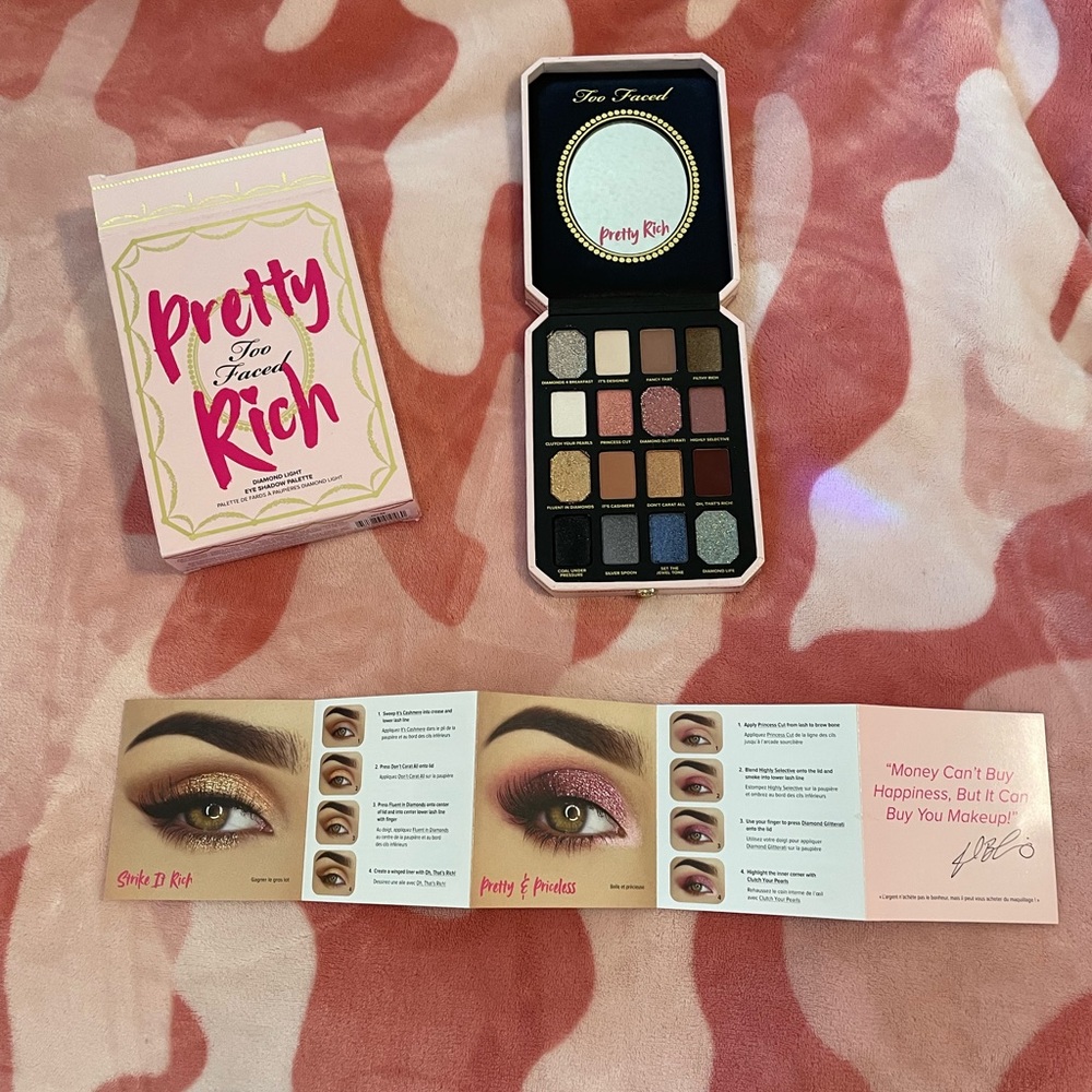 New Too Faced Pretty Rich Eyeshadow Palette
